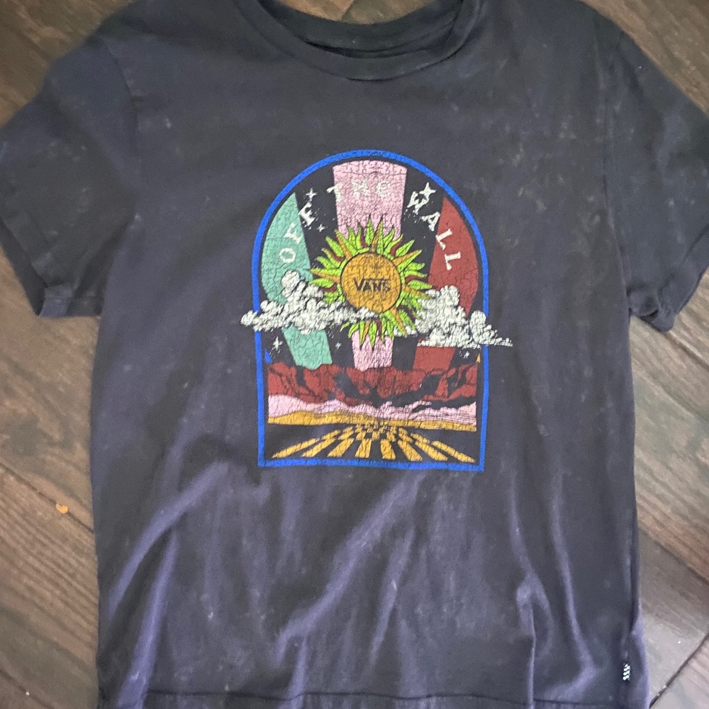 Grey vans T-shirt